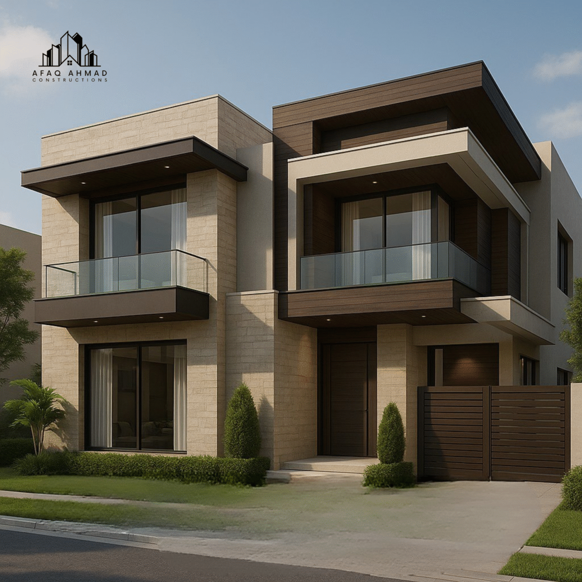 3D design of a custom-built home in Pakistan – 2025