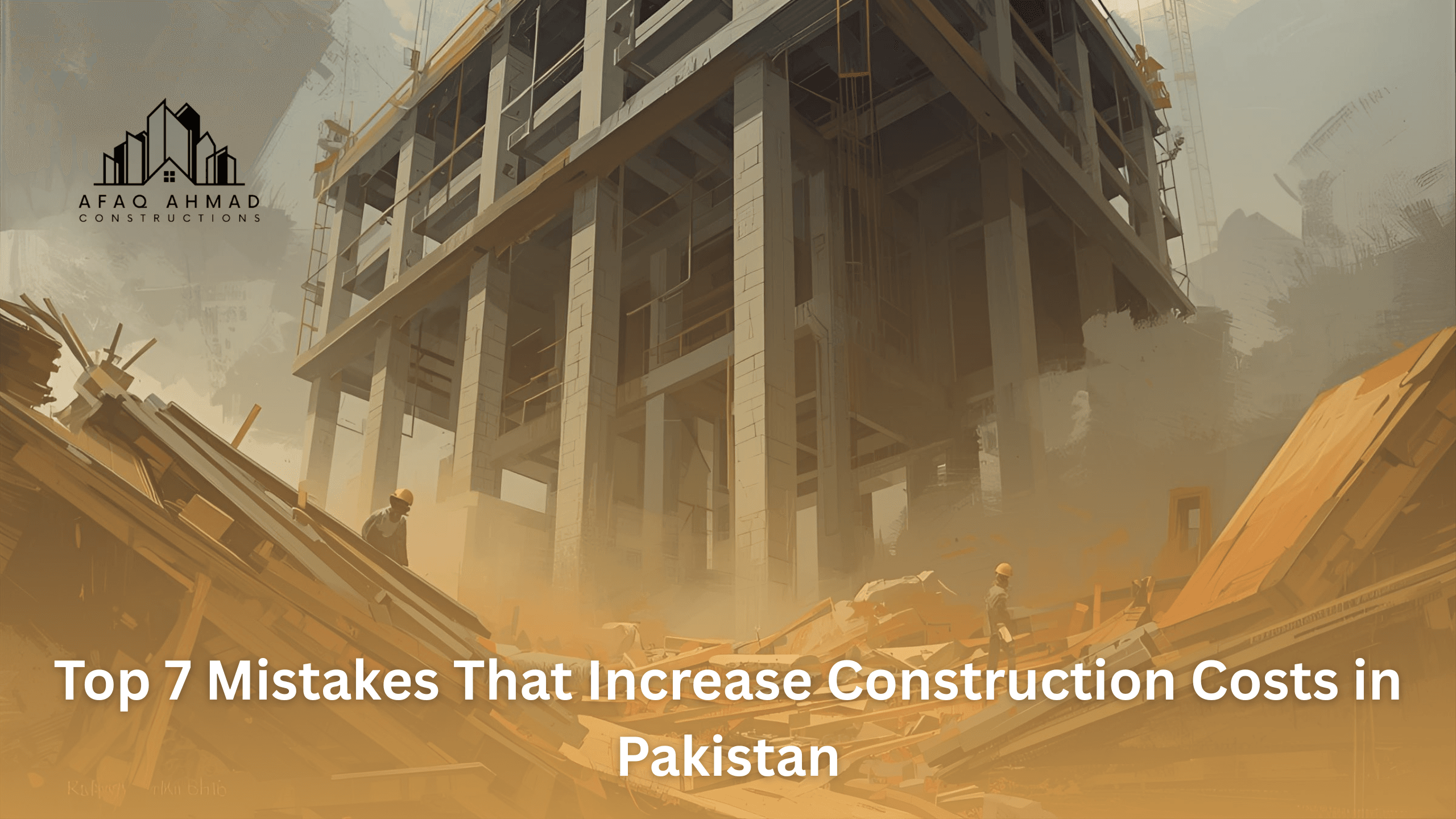 Top 7 Mistakes That Increase Construction Costs in Pakistan
